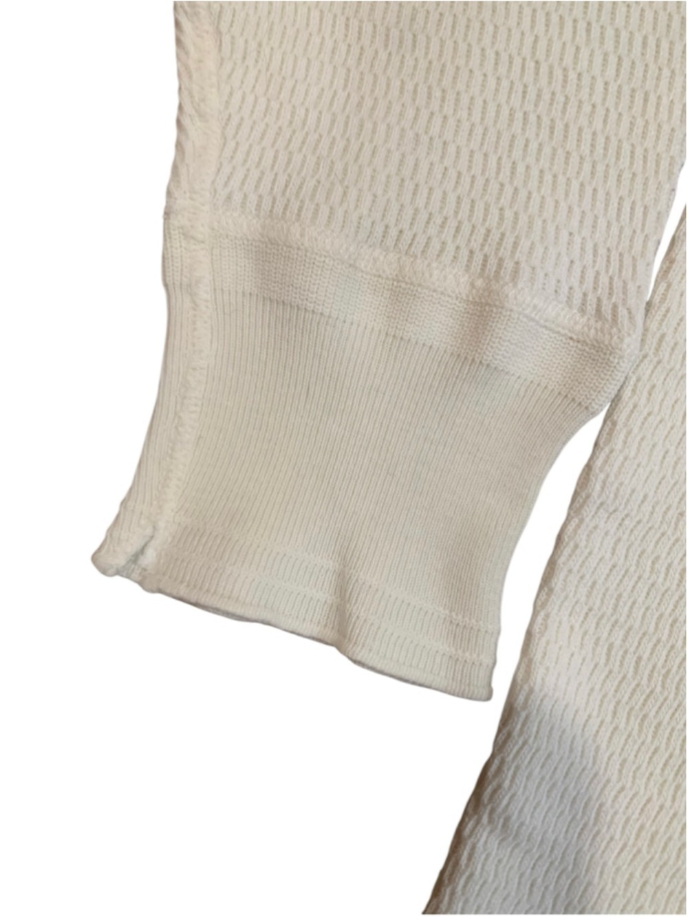 Vtg 60’s Men's Hettrick Sportswear Thermal Undershirt Size L White - Picture 7 of 7
